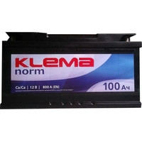 Klema Norm 6CТ-100А30 100Ач 800А - автомобильный аккумулятор