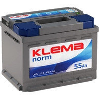 Klema Norm 6CТ-55А30 55Ач 450А - автомобильный аккумулятор