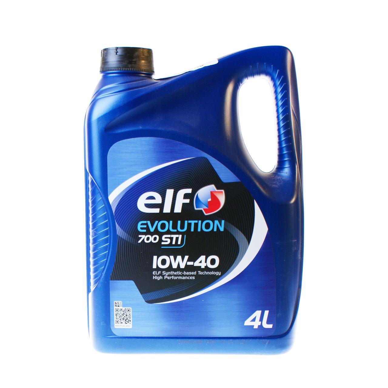 Моторное масло ELF 214120 EVOLUTION 700 STI SN 10W-40 4л (Замена 201552) - фото 1 - id-p144752389