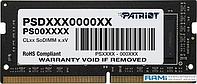 Оперативная память Patriot Signature Line 8GB DDR4 SODIMM PC4-25600 PSD48G320081S