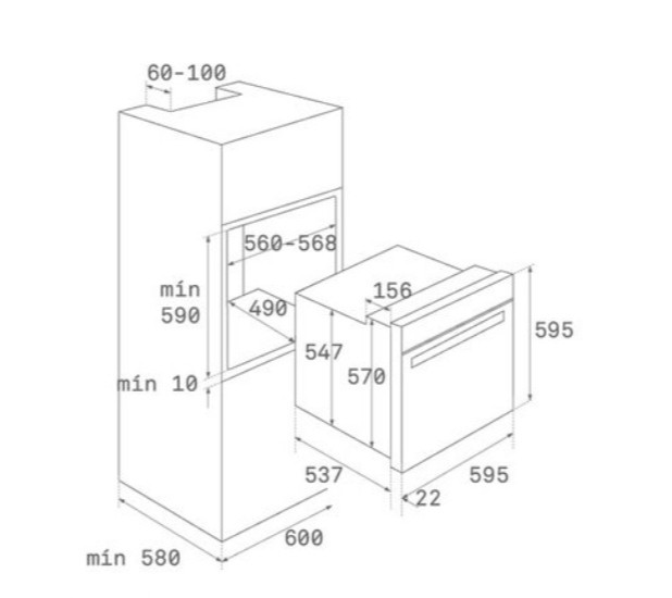 Духовой шкаф TEKA HSB 610 WH WHITE - фото 2 - id-p144777598