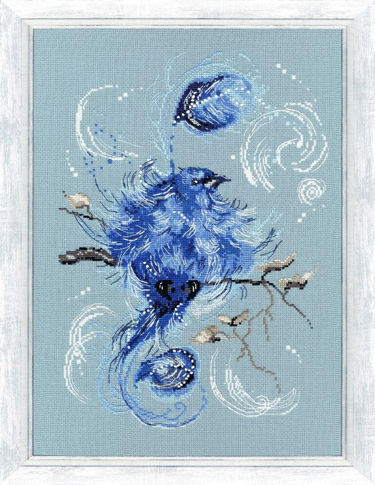 Вышивка Золотое Руно РС-021 «Синяя птица»