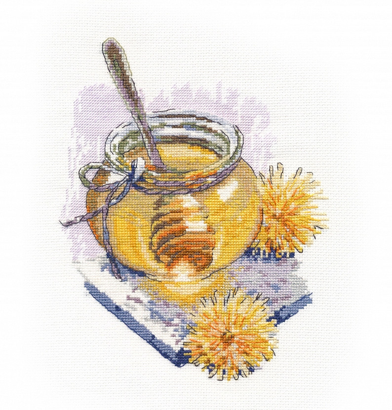 Вышивка 1355 «Весенний мёд» (Овен)