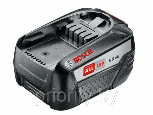 Аккумулятор BOSCH PBA 18V 18.0 В, 6.0 А/ч, Li-Ion (для инструмента DIY)