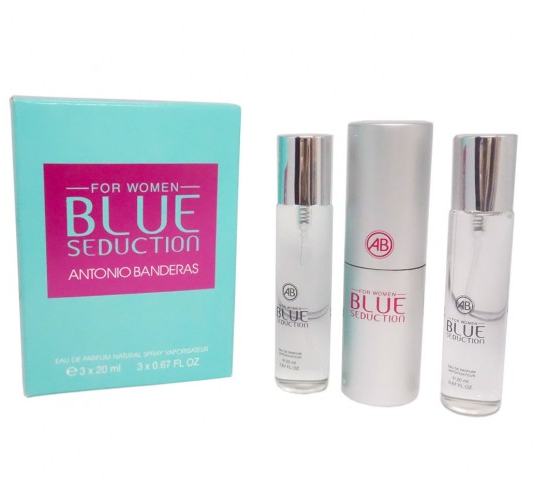 Парфюмерный набор A. Banderas Blue Women / edp 3*20 ml