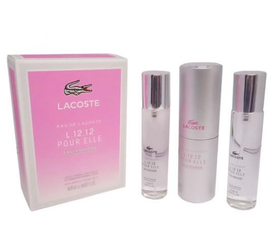 Парфюмерный набор Laoste L.12.12 Elle Fraiche / edp 3*20 ml