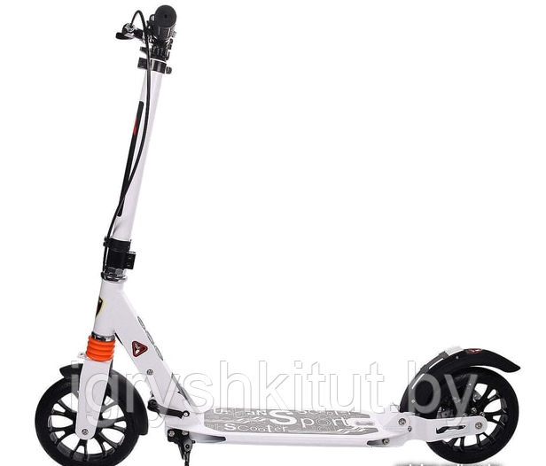 Самокат Scooter Urban Disk с ручным дисковым тормозом, 2 цвета, арт.116D - фото 2 - id-p144832988