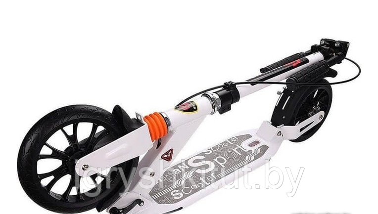 Самокат Scooter Urban Disk с ручным дисковым тормозом, 2 цвета, арт.116D - фото 5 - id-p144832988