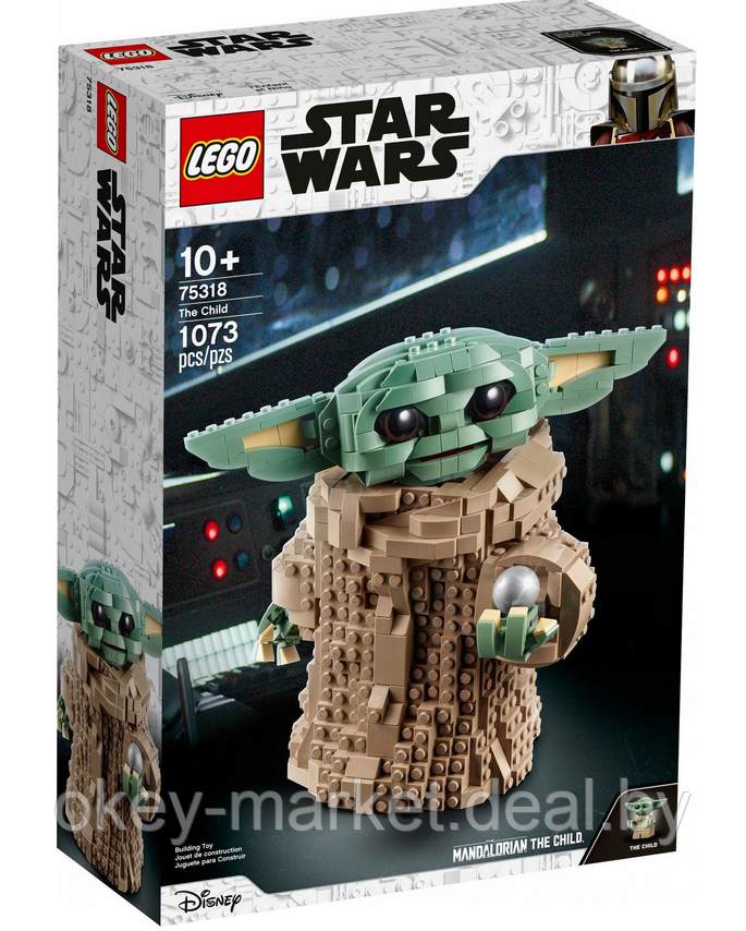 Конструктор LEGO Star Wars Малыш Yoda 75318 - фото 1 - id-p144835852