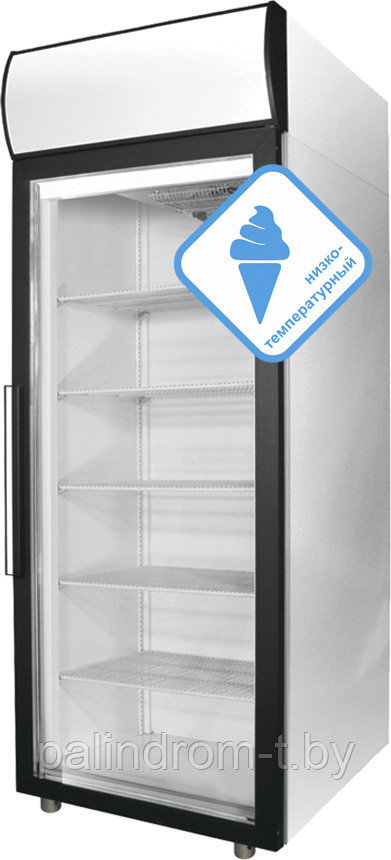 Шкаф морозильный POLAIR DB105-S (от -21 до -18°C) 697х710х1960мм,500л