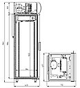 Шкаф морозильный POLAIR DB105-S (от -21 до -18°C) 697х710х1960мм,500л, фото 2