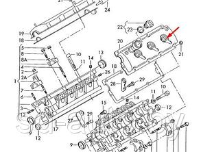 Кольца уплотнительные форсунок 2.5 TDI, V6 Audi, Volkswagen.