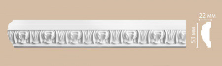 Молдинг с рисунком DECOMASTER DT8053 (53*22*2400мм)