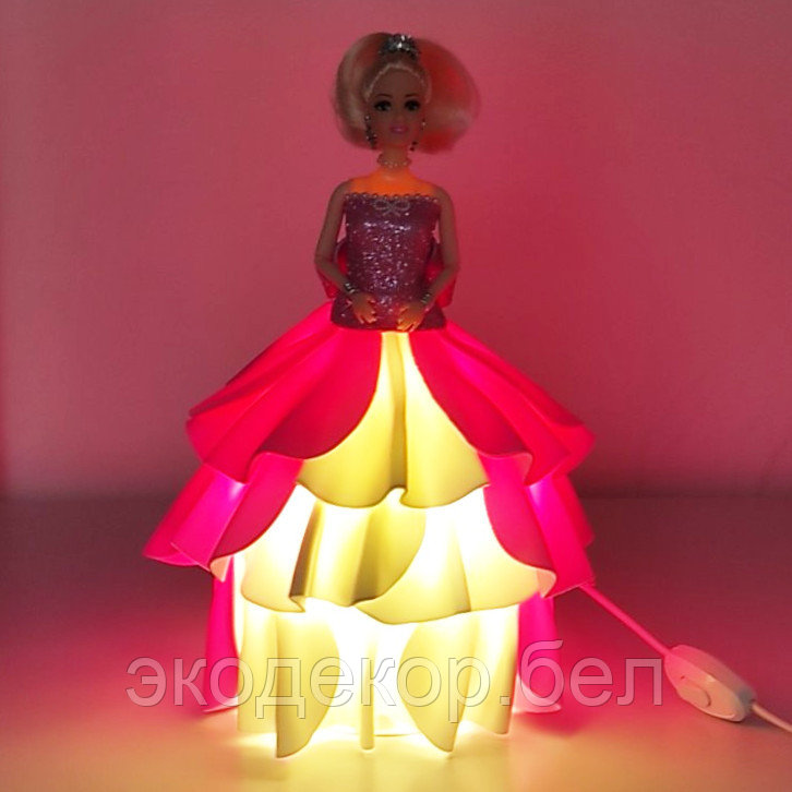 Cветильник "Кукла" розовая - фото 3 - id-p144860304