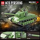 Конструктор Американский танк M26 Pershing, 100065 Quanguan, аналог LEGO, фото 2