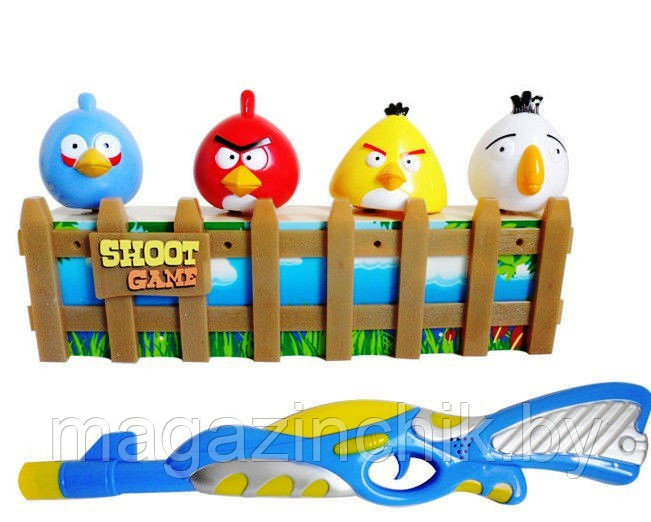 Тир Angry Birds 2210 инфракрасный прицел, реалистичные звуки выстрела, световые эффекты - фото 2 - id-p11747359