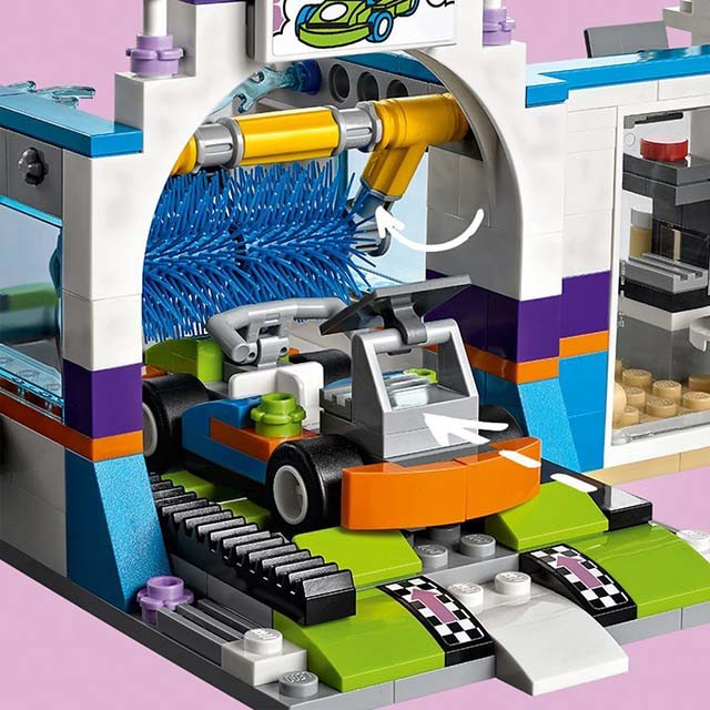 Конструктор Bela Friend 11037 Автомойка (аналог Lego Friends 41350) 339 деталей - фото 5 - id-p144882572