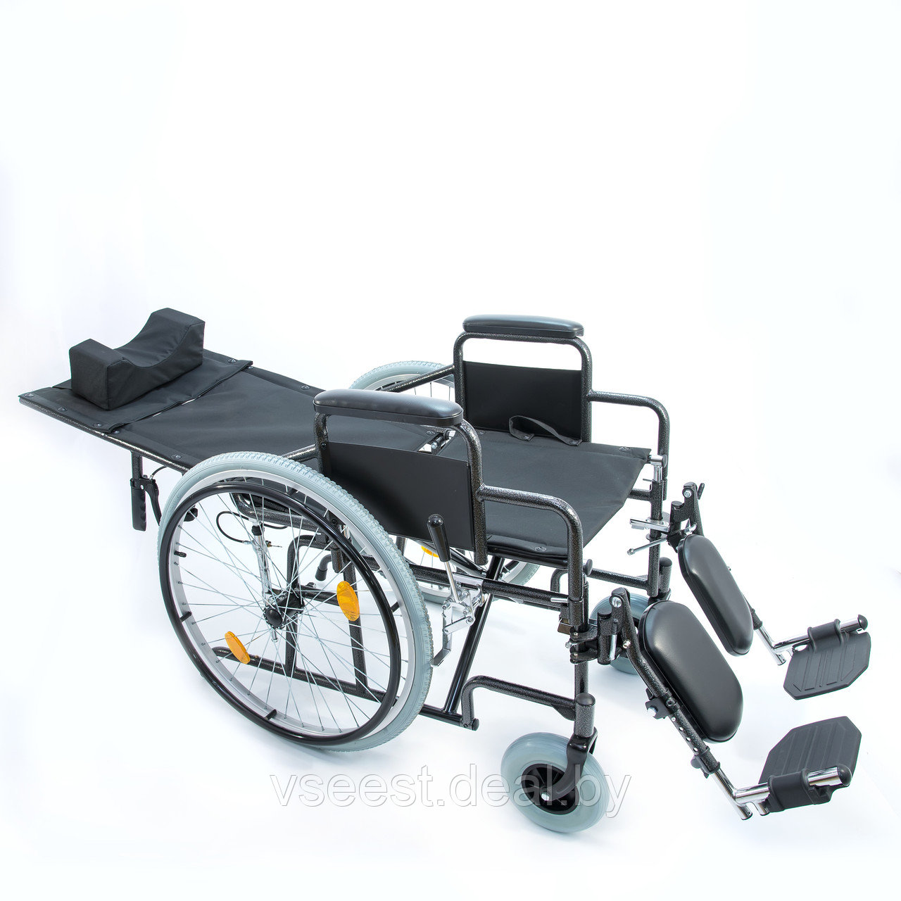 Инвалидная коляска 514 A с высокой спинкой Под заказ 7-8 дней - фото 2 - id-p35685779