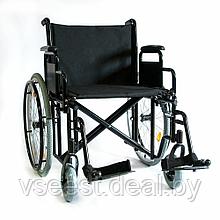 Инвалидное кресло-коляска 711AE повышенной грузоподъемности (ткань) Под заказ 7-8 дней
