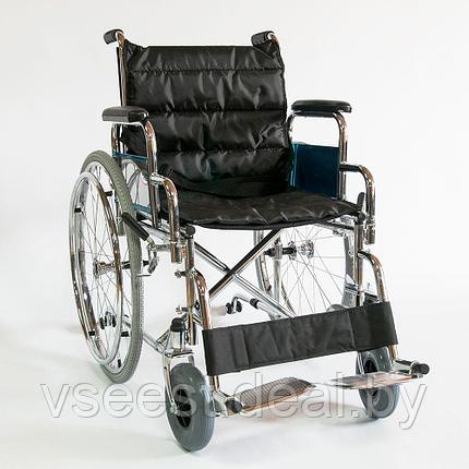Инвалидное кресло-коляска FS 902С  стальное Под заказ 7-8 дней, фото 2