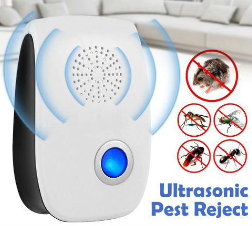 Ультразвуковой отпугиватель грызунов и насекомых Ultrasonic Pest Repeller (Улучшенная версия) - фото 3 - id-p144899748