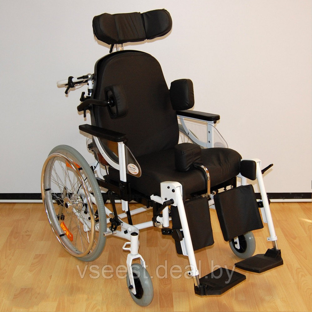 Инвалидное кресло-коляска повышенной комфортности 512 B (40, 45, 51) Под заказ 7-8 дней - фото 1 - id-p61566099