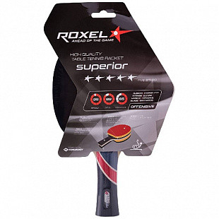 Ракетка для настольного тенниса Roxel Superior 5* коническая, фото 1
