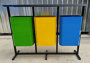 Урна для раздельного мусора ТМБ-3х35, фото 2