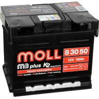 MOLL M3 plus K2 83050 50Ач 420А - автомобильный аккумулятор