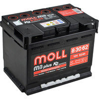 MOLL M3 plus K2 83062 62Ач 600А - автомобильный аккумулятор