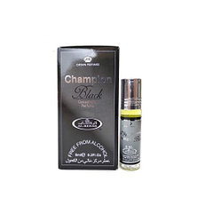 Мужские масляные духи AL REHAB CHAMPION BLACK с роллером 6 мл
