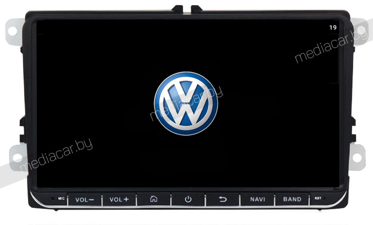 Штатная магнитола VOLKSWAGEN GOLF R 6 и др. MediaCar N-9 inch. VW Фольксваген Android - фото 2 - id-p104112321