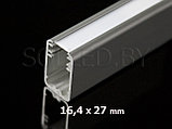 Алюминиевый профиль 16,4x27 для LED ленты, фото 2
