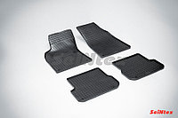 AUDI A6 C6 Allroad 2006-2011 Коврики в салон Seintex Сетка (цвет Черный) арт. 00814