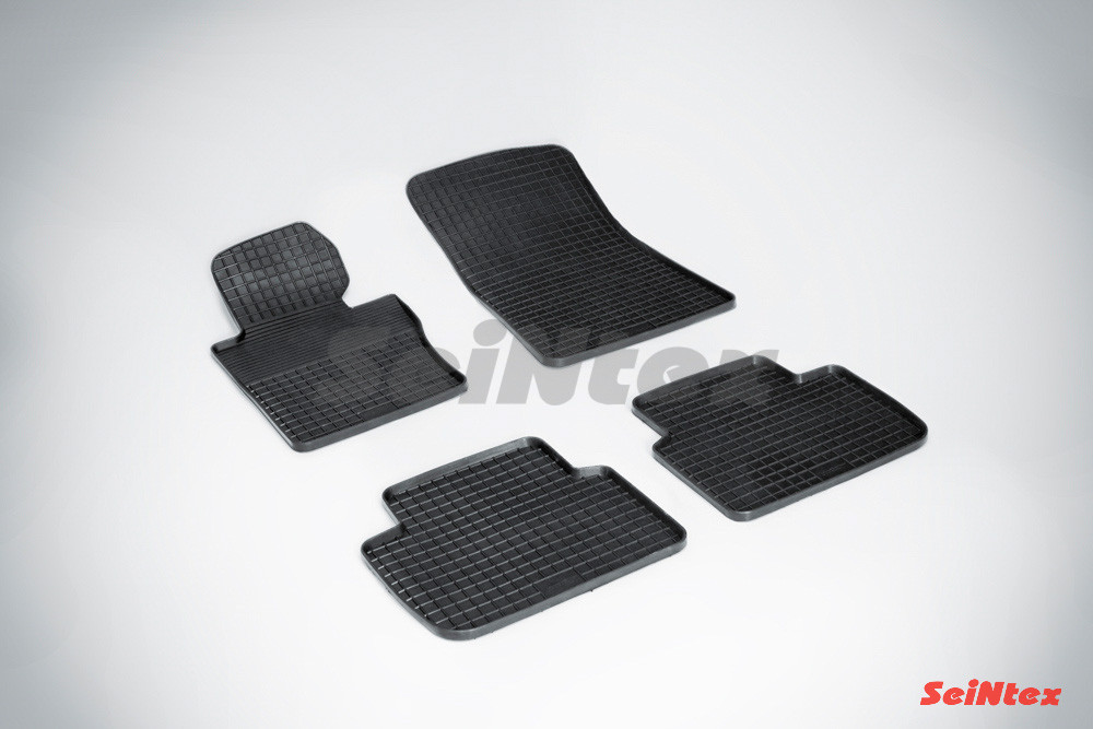 BMW 3 Ser E-46 1998-2005 Коврики в салон Seintex Сетка (цвет Черный) арт. 00979