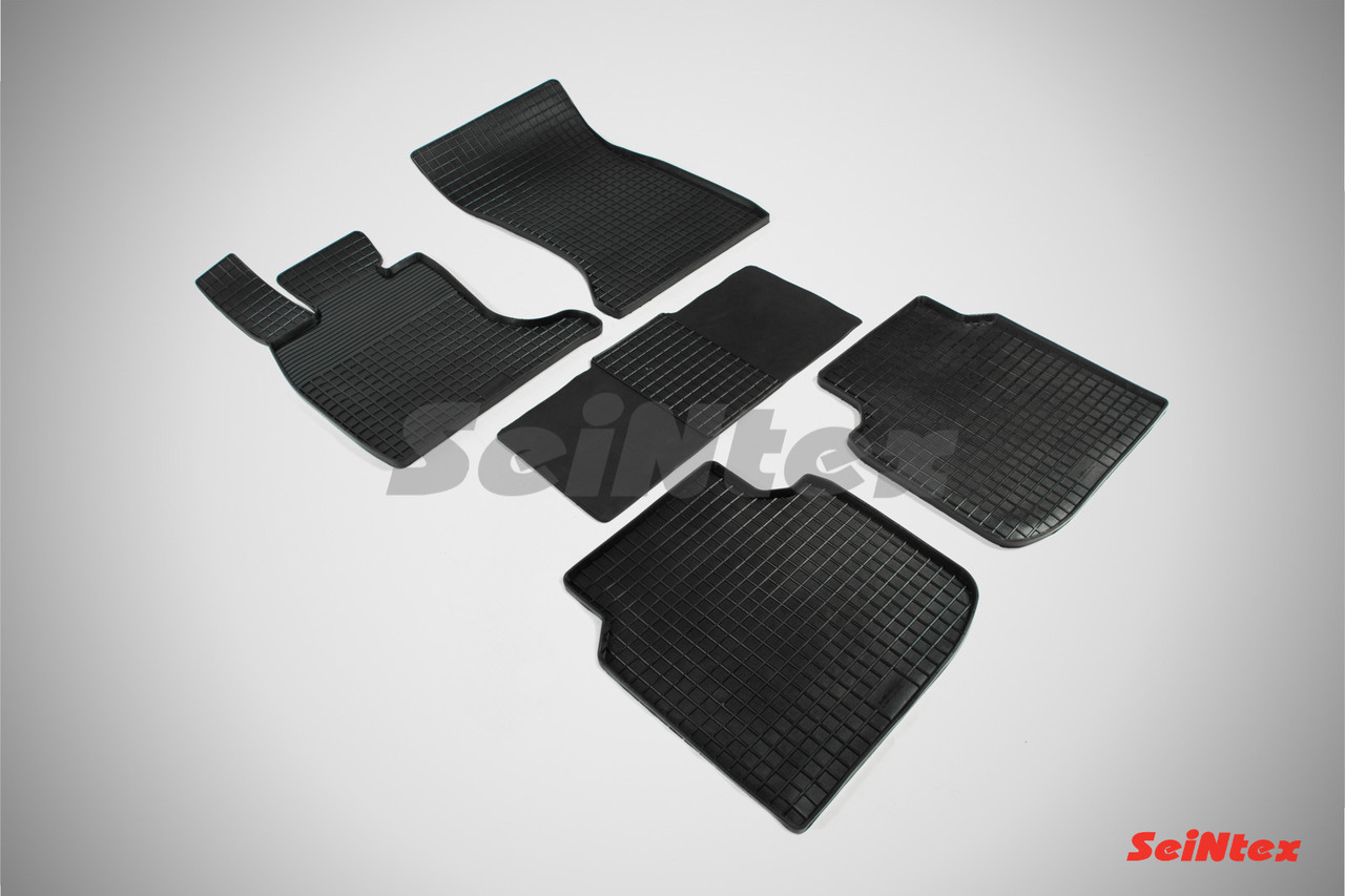 BMW 7 Ser F-02 2008-2015 Коврики в салон Seintex Сетка (цвет Черный) арт. 85861