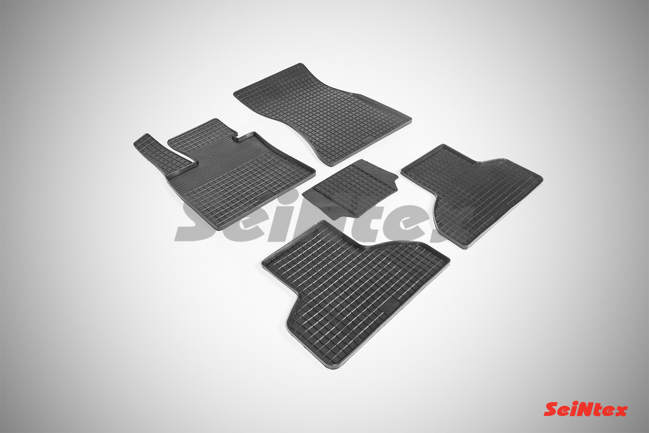 BMW X5 F15 2014-2018 Коврики в салон Seintex Сетка (цвет Черный) арт. 86234
