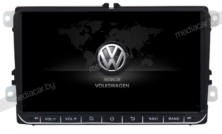 Штатная магнитола VOLKSWAGEN CARAVELLE T5 и др. MediaCar L-9 inch. 2Gb VW Фольксваген Android - фото 1 - id-p104112993