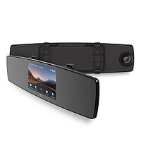 Видеорегистратор-зеркало Xiaomi Yi Mirror Dash Camera Car Rearview (с камерой заднего вида)