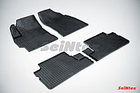 TOYOTA COROLLA (300N/MC) 2006-2013 Коврики в салон Seintex Сетка (цвет Черный) арт. 00393