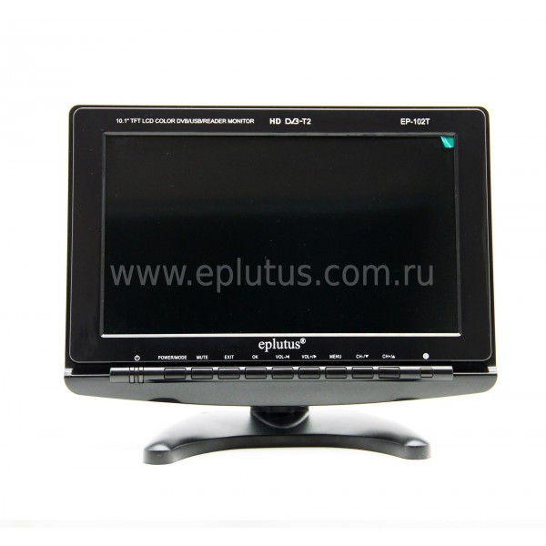 Портативный телевизор Eplutus EP-102T 10" (с цифровым ТВ-тюнером DVB-T2) - фото 1 - id-p144931726