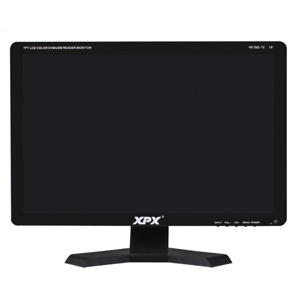 Портативный телевизор XPX EA-199D 19" (с цифровым ТВ-тюнером DVB-T2)