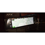 Видеорегистратор-зеркало XPX ZX969D (2 камеры + GPS-навигатор), фото 8