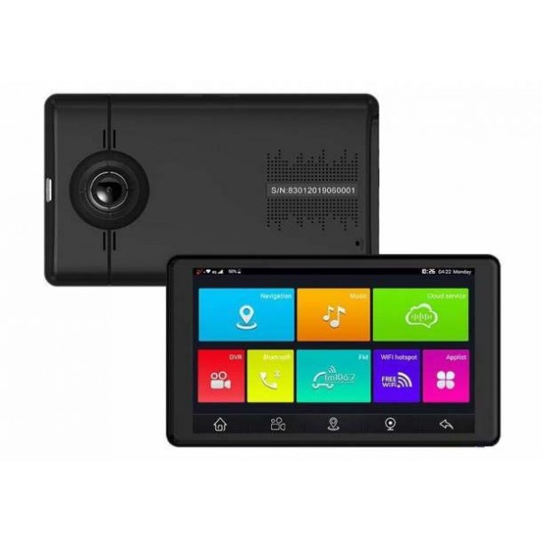GPS-навигатор Geofox MID 753 (с фронтальной + выносной камерой заднего вида)