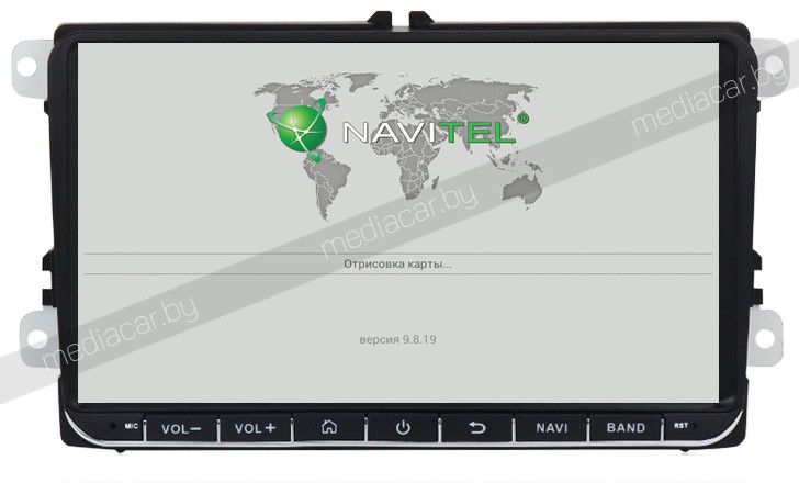 Штатная магнитола VOLKSWAGEN TIGUAN 1 и др. MediaCar L-9 inch. 2Gb VW Фольксваген Android - фото 9 - id-p104113050