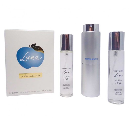 Парфюмерный набор Nina Les Belles de Luna / edp 3*20 ml