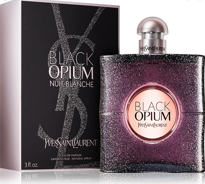 Женский парфюм Yves Saint Laurent Black Opium Nuit Blanche / 90 ml