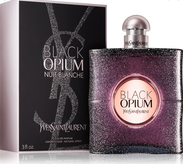 Женский парфюм Yves Saint Laurent Black Opium Nuit Blanche / 90 ml - фото 1 - id-p75861564
