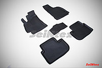 CHEVROLET LANOS 2005-2009 Коврики в салон Seintex Борт (цвет Черный)
