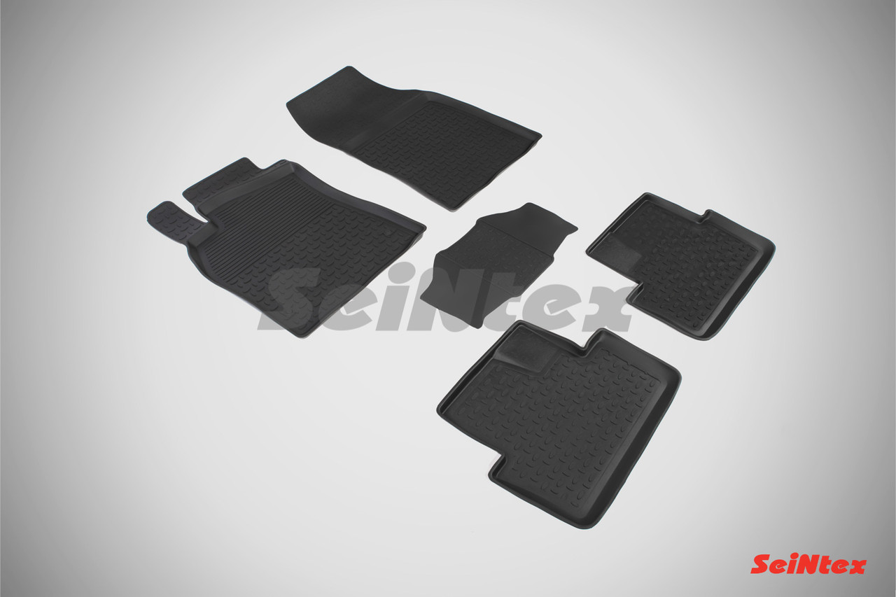 RENAULT FLUENCE 2010- Коврики в салон Seintex Борт (цвет Черный)